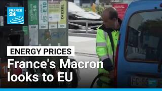 YouTube video thumbnail: Macron Calls on EU to Tackle Soaring Energy Prices
