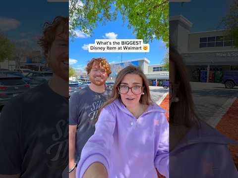 BIGGEST Disney Merchandise Walmart 🛒 #disneyworld #waltdisneyworld #disney #disneyparks #wdw
