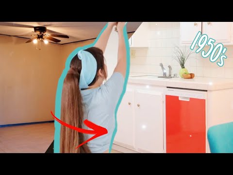 1950's Vintage-Inspired Apartment MAKEOVER!