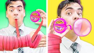 Sneaking Candy into Detention | How to Sneak Snack into Class by Crafty Hacks