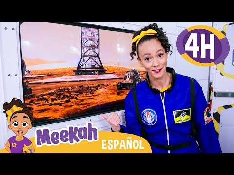 ¡La misión en Marte de Meekah! | 💜¡Hola Meekah!💜Amigos de Blippi | Videos educativos