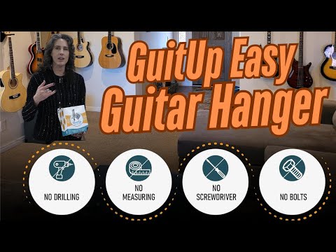 GuitUp Easy Hanger | The Ultimate Guitar Wall Mount! NAMM 2025 Interview