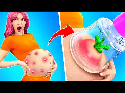 Revenge Makeup for the poor pregnant woman ??? *Transformation With Gadgets and Hacks*