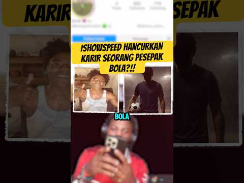 IShowSpeed hancurkan Karir seorang Pesepak Bola muda ​⁠#ishowspeed #speed #ishowspeedshorts #shorts