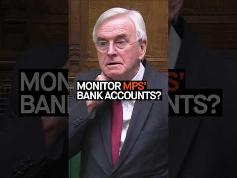 Monitor MPs' bank accounts?