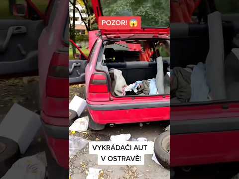 Vykrádači aut opět zasáhli