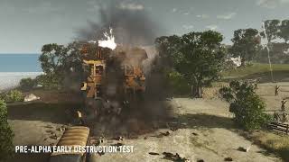 Pre-alpha gameplay video shows off Company of Heroes 3\'s destruction system