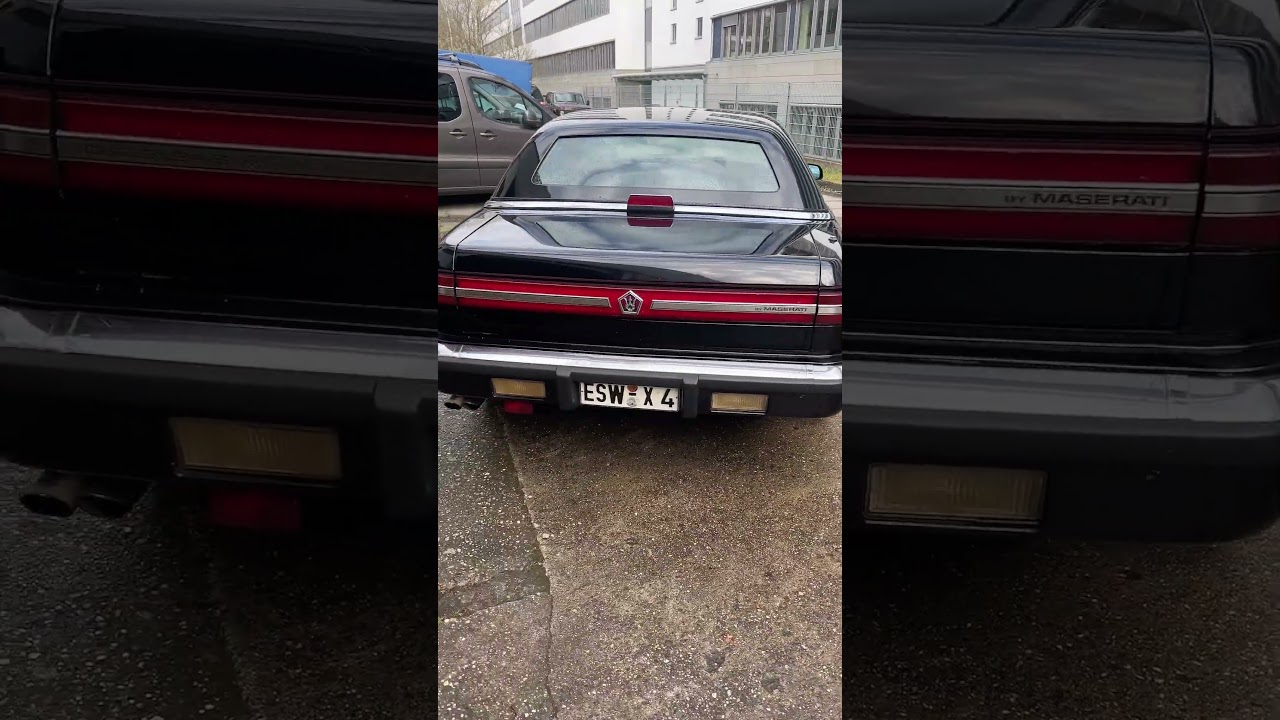 Video preview of Chrysler TC by Maserati (1992)