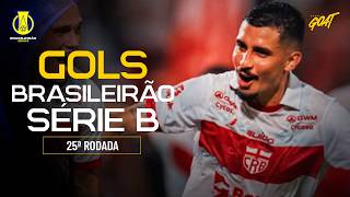 BRASILEIRÃO SÉRIE B: GOLS DA 25ª RODADA DA SEGUNDA DIVISÃO DO CAMPEONATO BRASILEIRO!