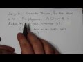 Synthetic Division and Remainder Theorem