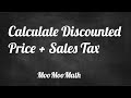 Calculating Discounted Prices with Sales Tax