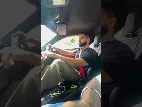 Parmish Verma โค๏ธ๐ฅ Driving Ferrari 296 GTB #parmishverma #ferrari #ferrari296gtb #shorts #viral #yt