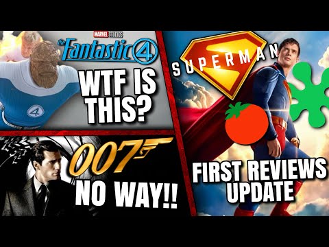 Superman First Reviews, New James Bond Director, Fantastic 4 Trailer Changes Everything & MORE!!