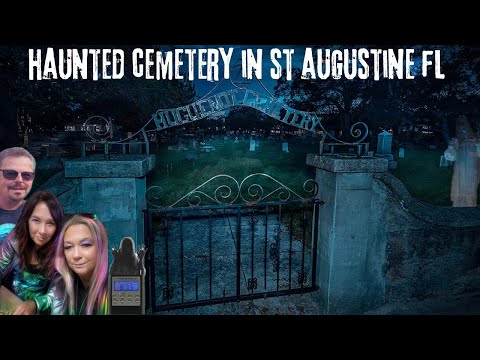 Haunted Huguenot Cemetery In St Augustine #paranormal #ghost #spirits #evp