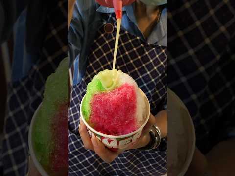 치앙마이 750원짜리 길거리 빙수 - thai street food