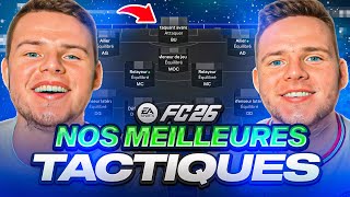 NOS MEILLEURS FORMATIONS ET LEURS TACTIQUES PERSO POUR GAGNER TES MATCHS ! FC 26 Tuto