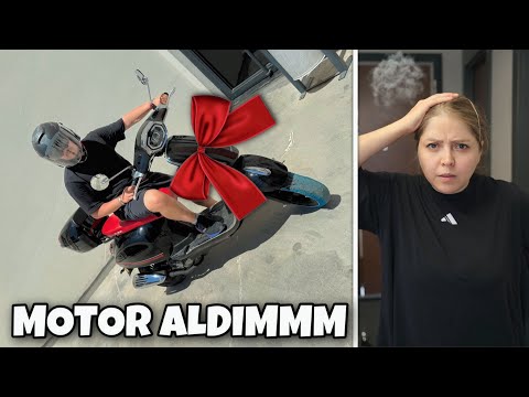ANNEMDEN GİZLİ MOTORSİKLET ALDIM !! ÇILDIRDI