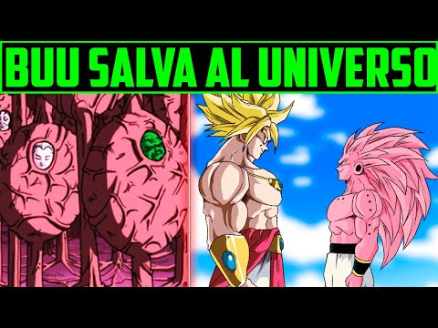 BUU ABSORBE A  ATODOS PARA SALVAR EL UNIVERSO - DRAGON BALL SUPER