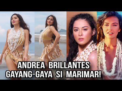 ANDREA BRILLANTES VIRAL MATAPOS GAYAHIN SI MARIMAR! ( MARIAN RIVERA - THALIA )