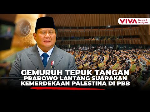 Tepuk Tangan Bergemuruh! Pidato Indonesia untuk Palestina Guncang Sidang PBB