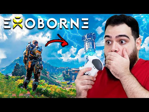 EXOBORNE - Gameplay explorando o MUNDO ABERTO!