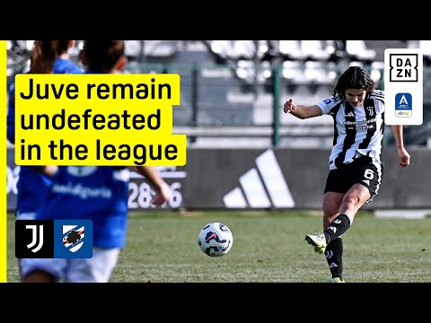 HIGHLIGHTS | Juventus vs. Sampdoria (Serie A Femminile 2024-25 Matchday 14)