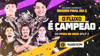 COM CALL DOS TIMES: FLUXO É CAMPEÃO DO 2º SPLIT DO FFWS BR 2026! #FreeFire #Fluxo