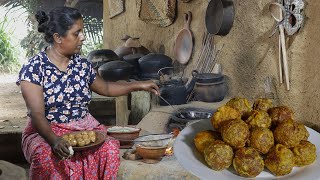 Ash gourd sweet balls 😋A delicious sweet ball recipe with a medicinal drink. village kitchen recipe