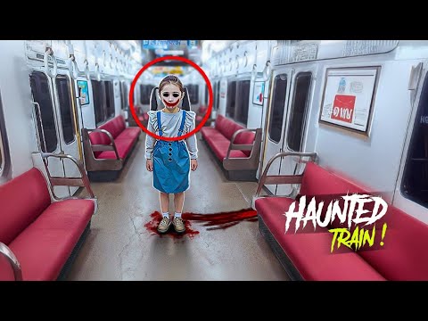 STUCK ON HAUNTED TRAIN With ANOMALIES.. (Platform 8)