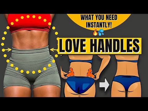 Intense MUFFIN TOP FAT & SIDE ABS~Reduce "LOVE HANDLES" In 15 Min|Days At Home EP 16