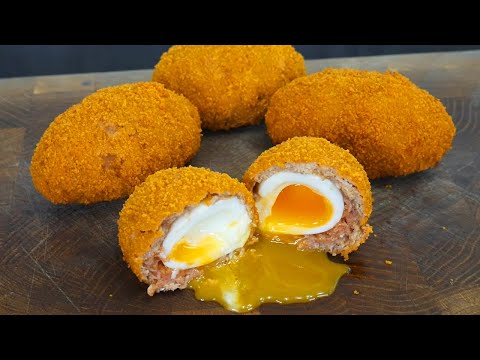 ЯЙЦА По-Шотландски. КОРОЛЕВСКИЕ ЯЙЦА! Показываю ВСЕ тонкости. Рецепт.