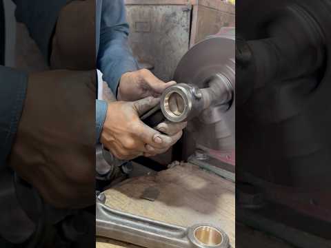 Connecting Rod Repair Piston and Rod Assembly #piston #rod #mechanic #lathe