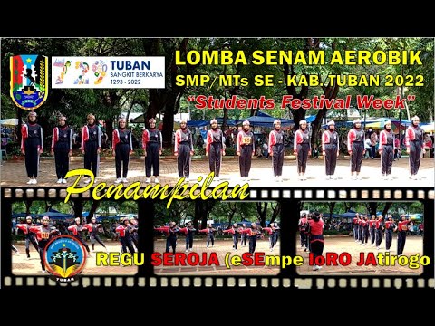Senam Aerobik di Tuban Student Festival Week 2022