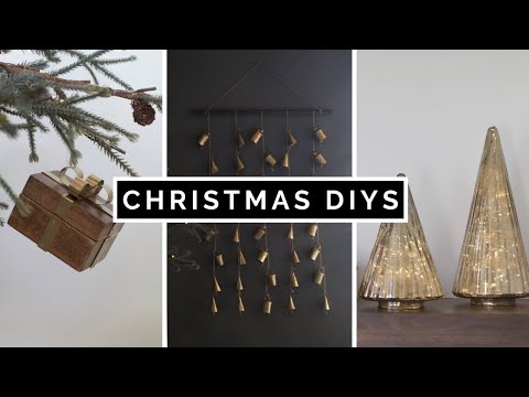 DIY POTTERY BARN CHRISTMAS HOME DECOR DUPES