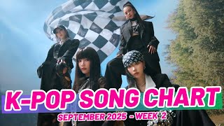 (TOP 100) K-POP SONG CHART | SEPTEMBER 2025 (WEEK 2)