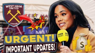 OH MY! THIS ONE GAVE WHAT TO SPEAK! HOT INFORMATION! WEST HAM UNITED NEWS