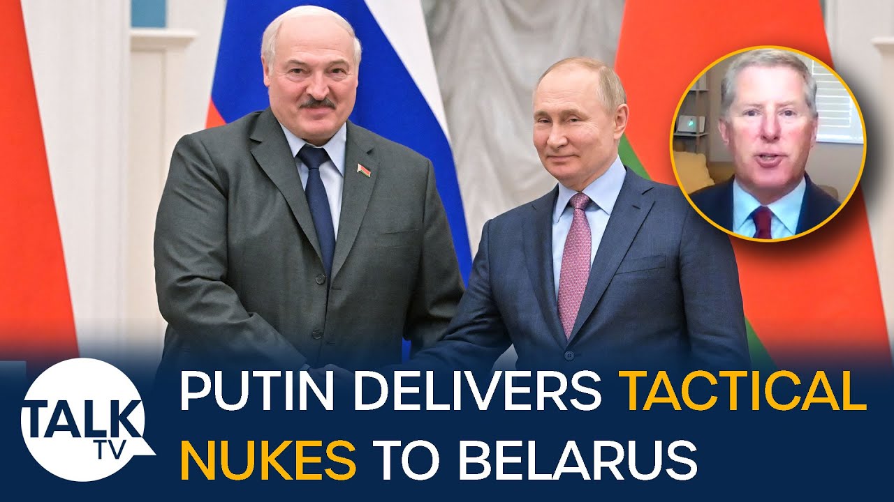 “He would only use if threatened!” Former Army General on Putin stationing Tactical Nukes In Belarus