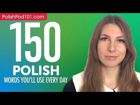 150 Polish Words You'll Use Every Day - Basic Vocabulary #55