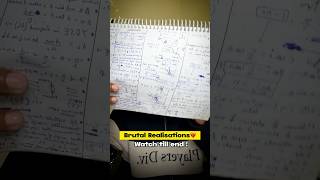 💔3 Brutal JEE realisations ! JEE 2027 | JEE 2028 | JEE 2026 #jee #shorts