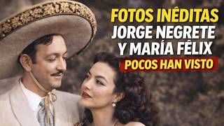 Fotos inéditas de Jorge Negrete y María Félix que nadie ha visto