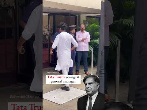 Shantanu General manager of Tata Trusts and the close one of Ratan Tata !! #rip #tata #ratantata