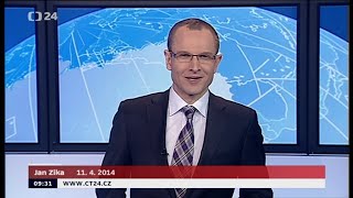 Czech TV News | 4/11/2014 | Yann Zane