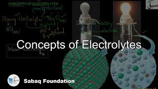 Concepts of Electrolytes