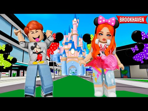 OS GÊMEOS QUE GANHARAM UMA VIAGEM PRA DISNEY! Historinha Brookhaven RP🏡| Roblox