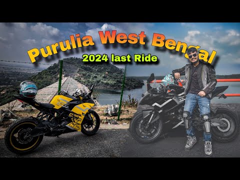 2024 last Bike ride in Purulia ⛰️ || amazing experience to our group ❤️