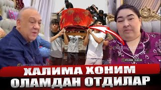 ХАЛИМА ИБРАГИМОВА ОЛАМДАН ОТДИ😭