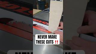 Dangerous Table Saw Cuts to AVOID #safety #diy