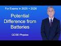 Battery Potential Difference Concepts