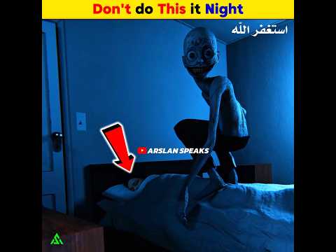 Don't do This it Night | Arslan Speaks #shortsfeed #facts #animals