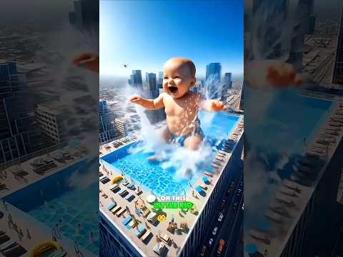 The devilish monkey stole the poor child's water 😱😭 #shorts #usa #ai